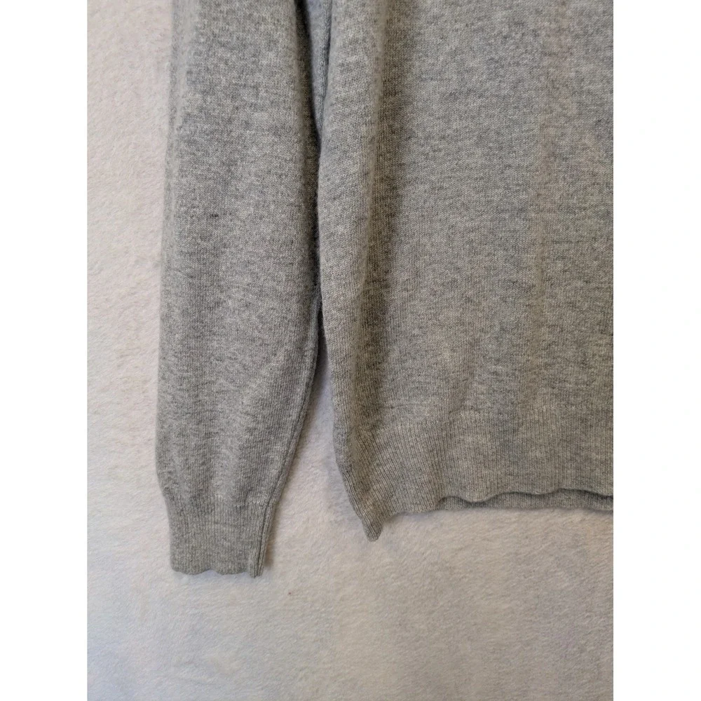 Maglificio Bartolini Men's Size M‎ Cashmere Blend Crew Neck Sweater Gray